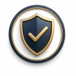 Quality focused badge